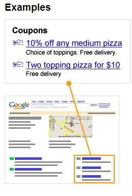 google coupon examples